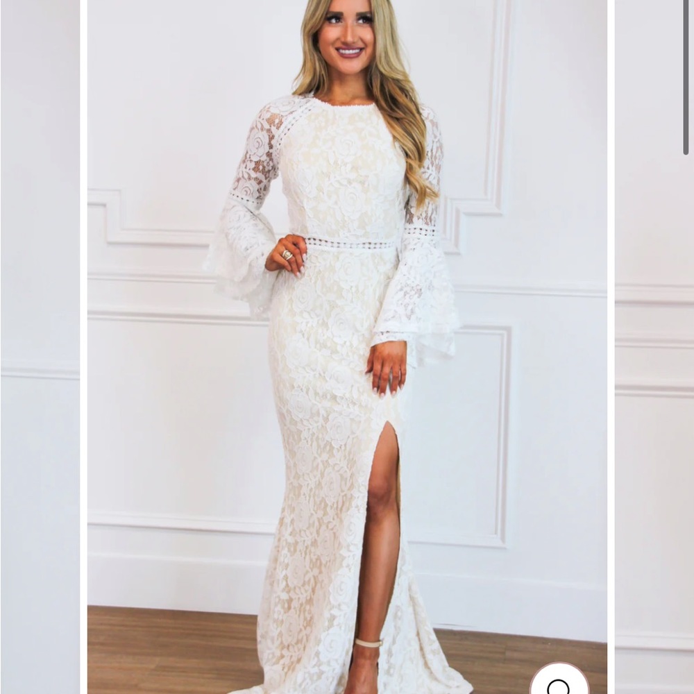 Balticborn wedding dress size L NWT